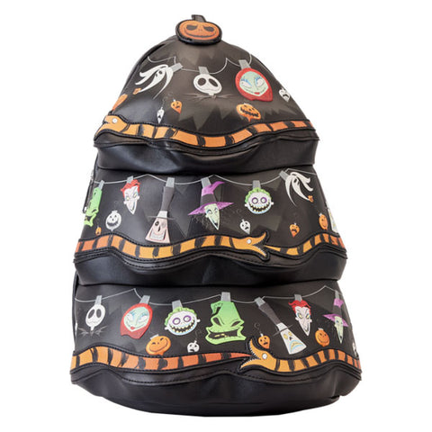 Image of Loungefly - Nightmare Before Christmas - Tree String Lights Glow Mini Backpack