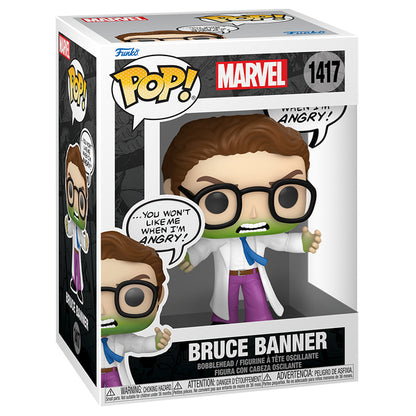 Marvel Comics - Bruce Banner You Won't Like Me When I'm Angry Pop! Vinyl