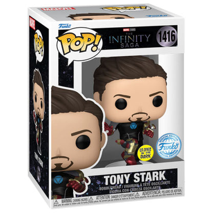 Avengers: The Infinity Saga - Iron Man 3 - Tony Stark Glow in the Dark Us Exclusive Pop! Vinyl