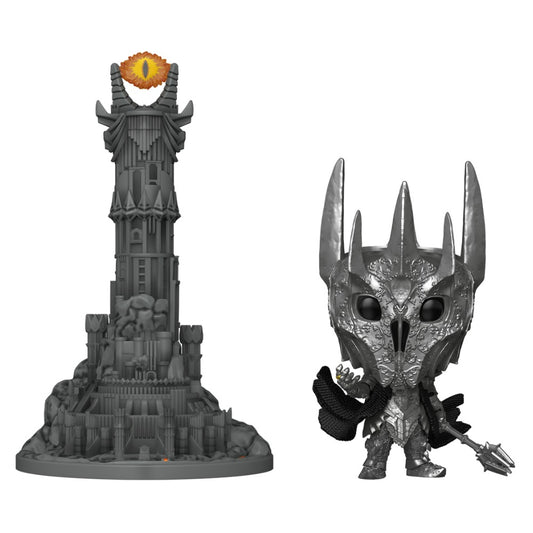 The Lord of the Rings - Sauron with the Tower of Barad-Dur Glow in the Dark Pop! Vinyl Town