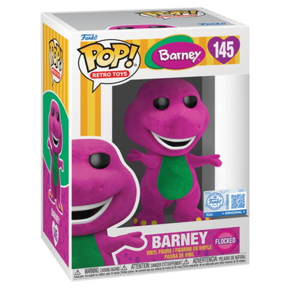 Barney - Barney (Flocked) US Exclusive Pop! Vinyl