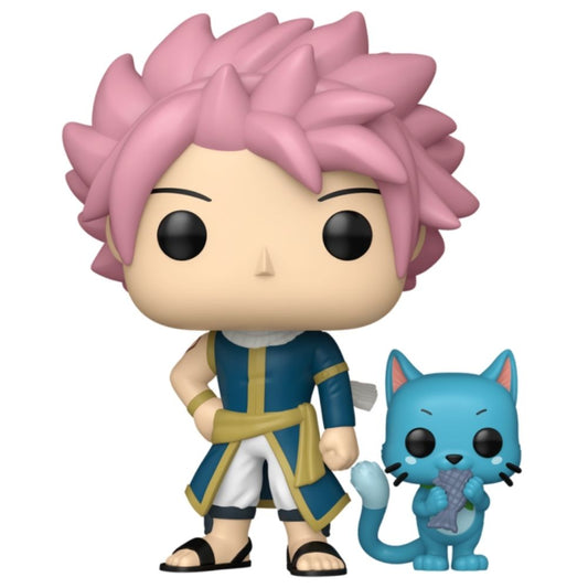 Fairy Tail: 100 Year Quest - Natsu with Happy Pop! Vinyl