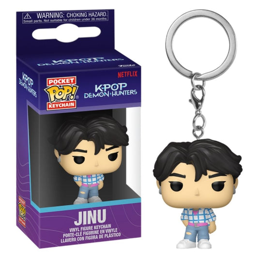 K-Pop Demon Hunters - Jinu Pocket Pop! Keychain