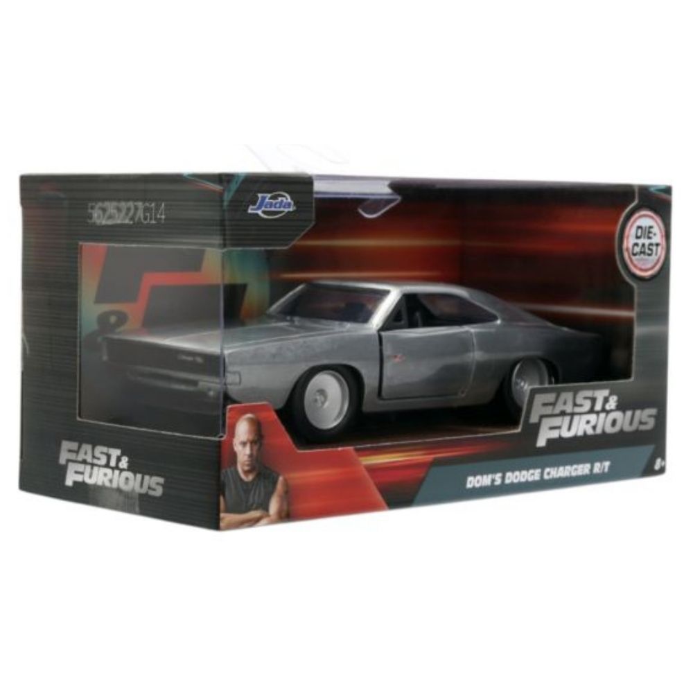 Fast & Furious - Dom's Dodge Charger (Bare Metal) 1:32 Scale Diecast Vehicle
