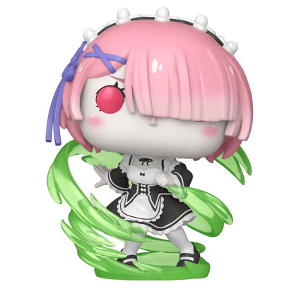 Re:ZERO - Ram (Wind Magic) Glow in the Dark US Exclusive Pop! Plus