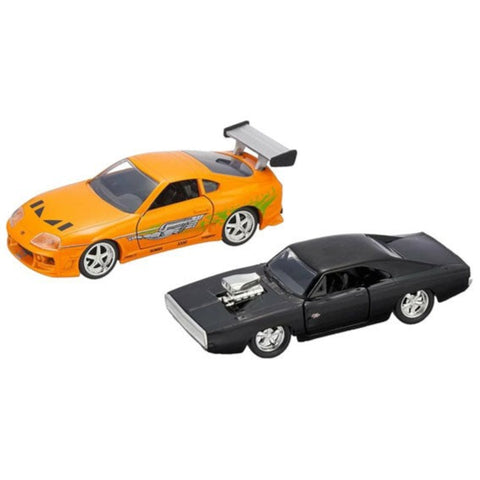 Image of Fast & Furious - Don's Charger & Brian's Supra 1:32 Scale Diecast Hollywood Ride