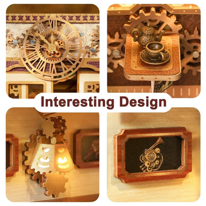 Tonecheer Steam Fantasy Train Cabin