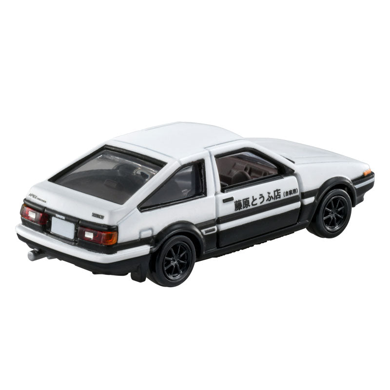Tomica Premium Unlimited No. 001 Initial D AE86 Trueno (Fujiwara Takumi) - 1:61 Scale Diecast Vehicle