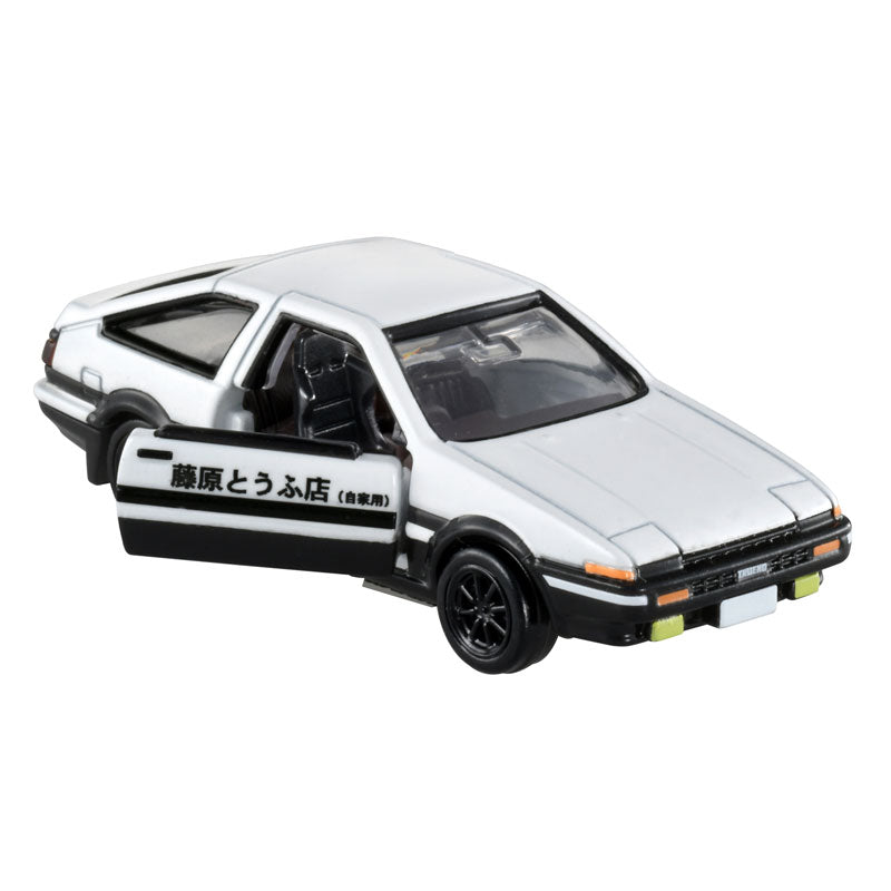 Tomica Premium Unlimited No. 001 Initial D AE86 Trueno (Fujiwara Takumi) - 1:61 Scale Diecast Vehicle