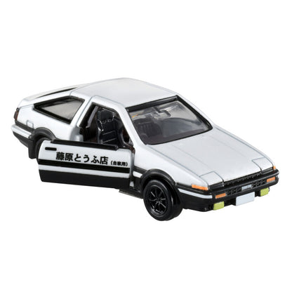 Tomica Premium Unlimited No. 001 Initial D AE86 Trueno (Fujiwara Takumi) - 1:61 Scale Diecast Vehicle