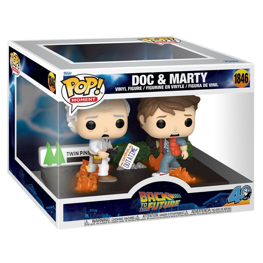 Back to the Future - Doc & Marty Pop! Moment