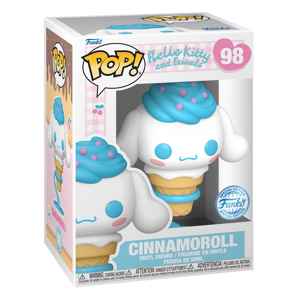 Hello Kitty - Cinnamoroll as Ice Cream Cone US Exclusive Pop! Vinyl