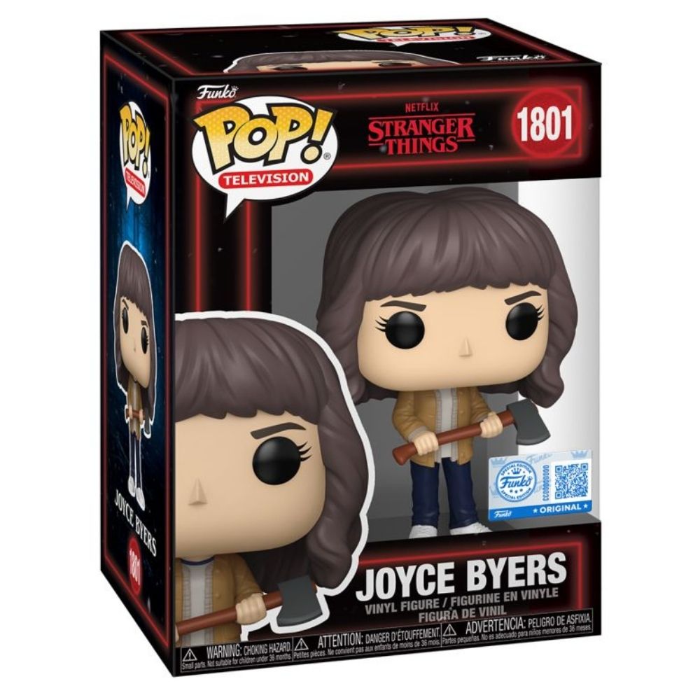 Stranger Things - Joyce Byers with Axe (Season 5) US Exclusive Pop! Vinyl