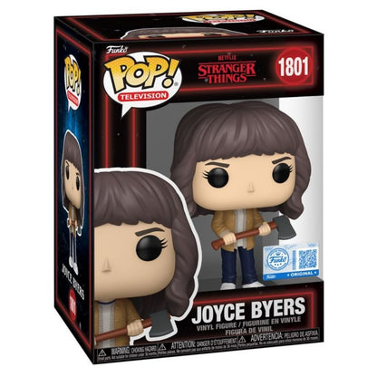 Stranger Things - Joyce Byers with Axe (Season 5) US Exclusive Pop! Vinyl