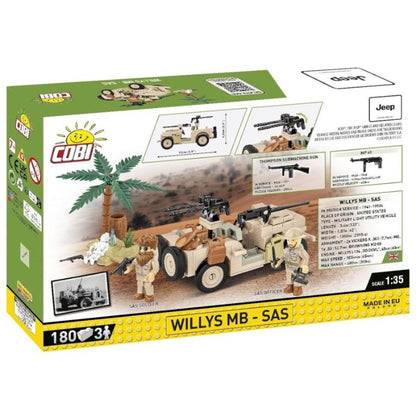WW2 - Willys MB-SAS (180 Pcs)