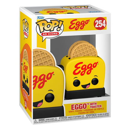 Ad Icons: Kelloggs - Eggo with Toaster Pop! Vinyl