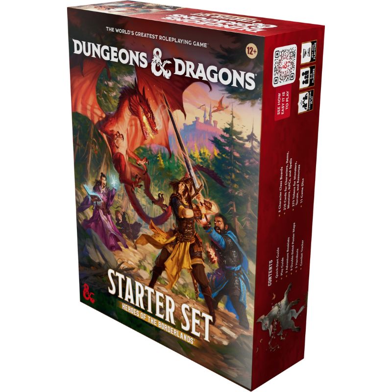 D&D Dungeons & Dragons Starter Set Heroes of the Borderlands