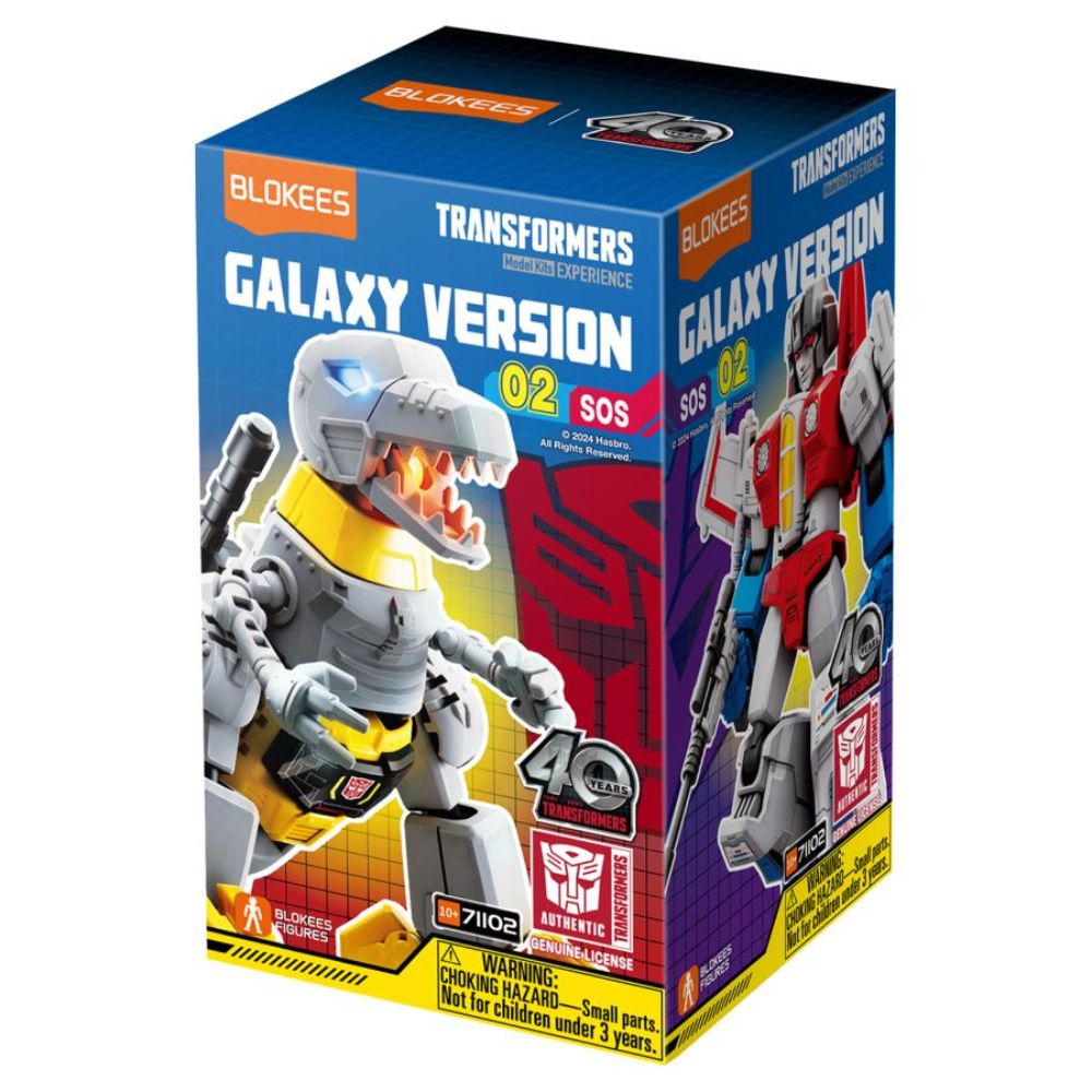 Blokees Figure - Transformers Galaxy Version 02 - SOS (Blind box) 1 Unit