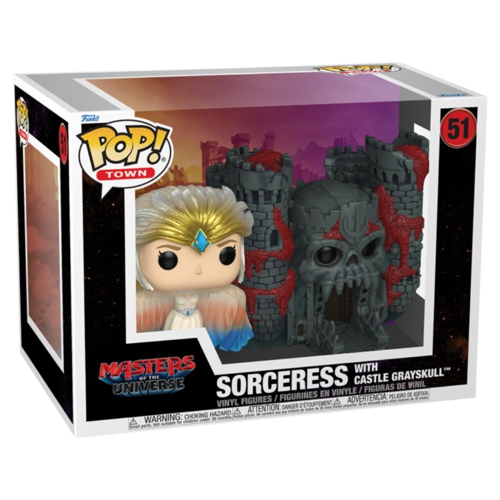 Masters of the Universe (2026) - Castle Grayskull with Sorceress Pop! Vinyl Town