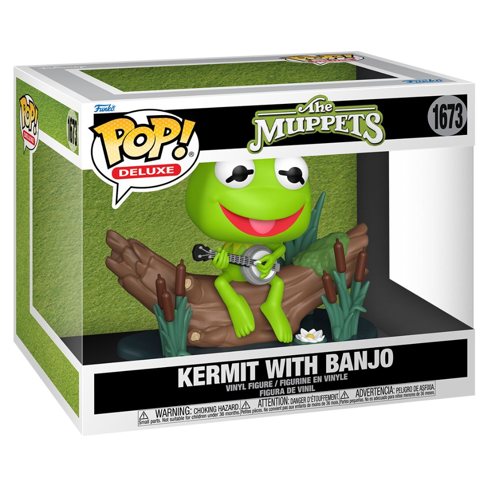 The Muppets - Kermit with Banjo Pop! Vinyl Deluxe