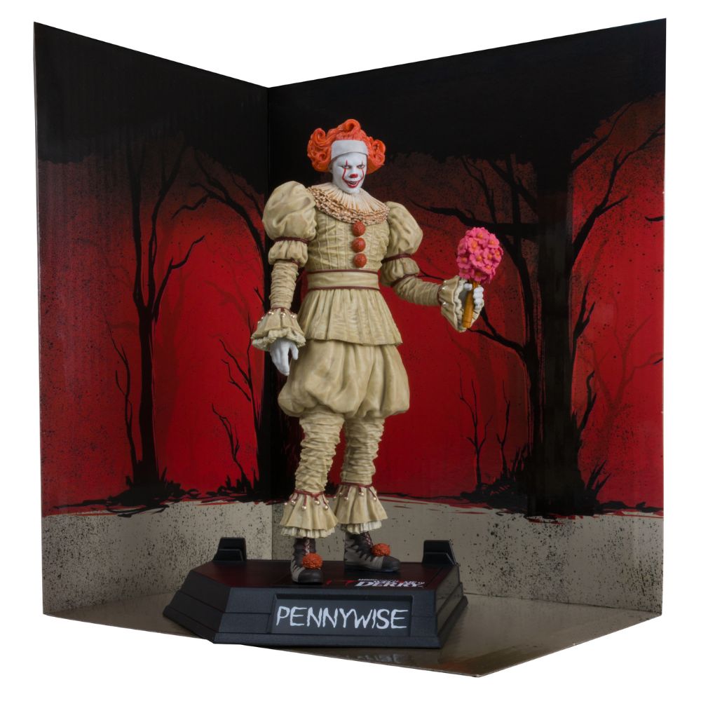 Welcome to Derry - Pennywise (Flashback) 6 Inch Movie Maniacs Figure