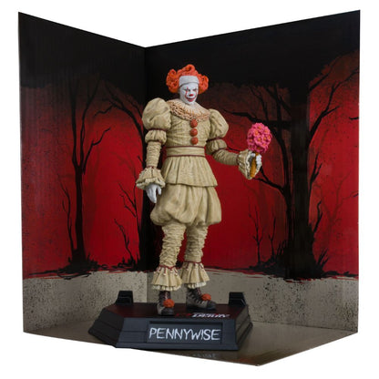 Welcome to Derry - Pennywise (Flashback) 6 Inch Movie Maniacs Figure