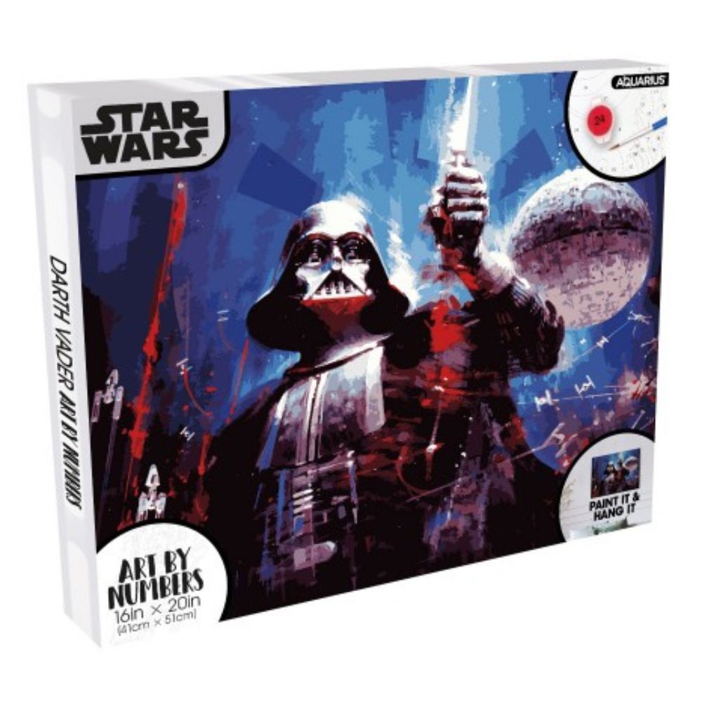 Aquarius - Star Wars Darth Vader Art by Numbers (Store Pickup Only)