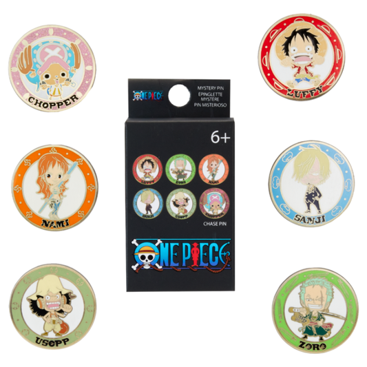 Loungefly - One Piece - Chibi Mystery Box Pin ( 1 Unit )