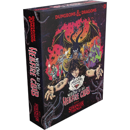 D&D Dungeons & Dragons Stranger Things Welcome to the Hellfire Club