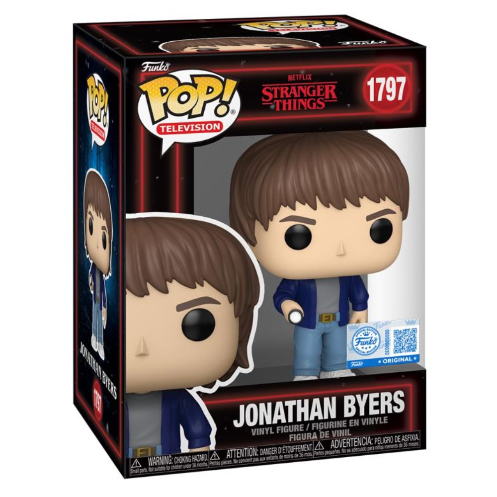 Stranger Things - Jonathan Byers with Flashlight (Season 5) US Exclusive Pop! Vinyl
