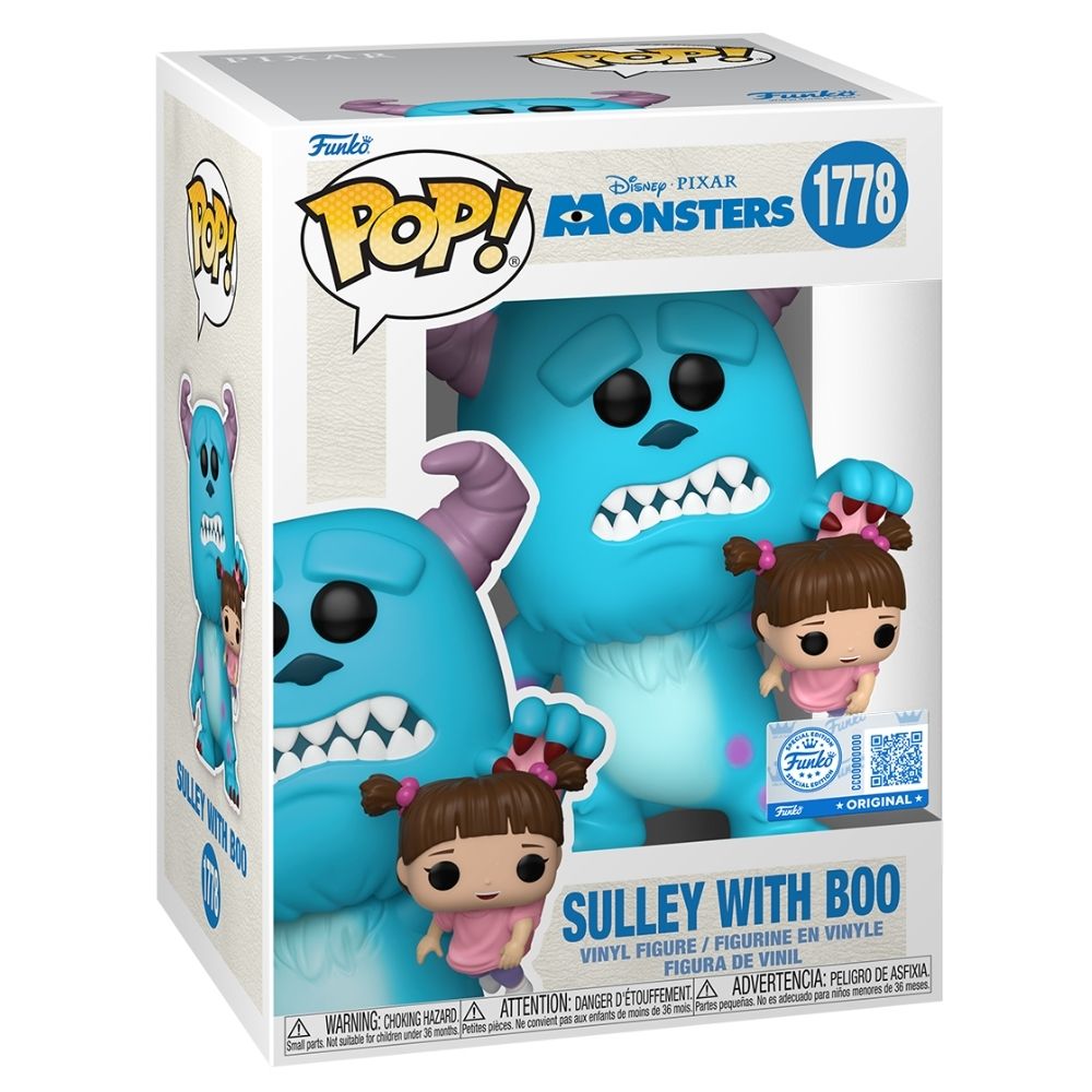 Monsters, Inc. - Sully with Boo US Exclusive Pop! Vinyl