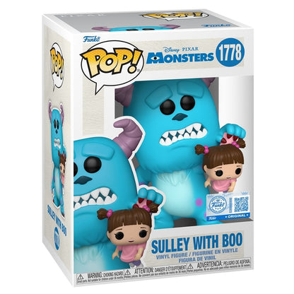 Monsters, Inc. - Sully with Boo US Exclusive Pop! Vinyl