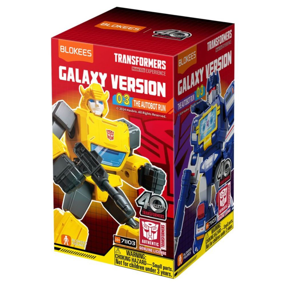 Blokees Figure - Transformers Galaxy Version 03 - The Autobot Run (Blind box) 1 Unit