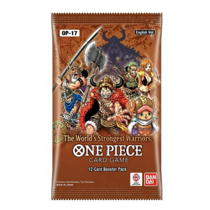 One Piece Card Game: Booster Display – The World's Strongest Warriors [OP-17] - Release Date 28th August 2026 (1 per person)