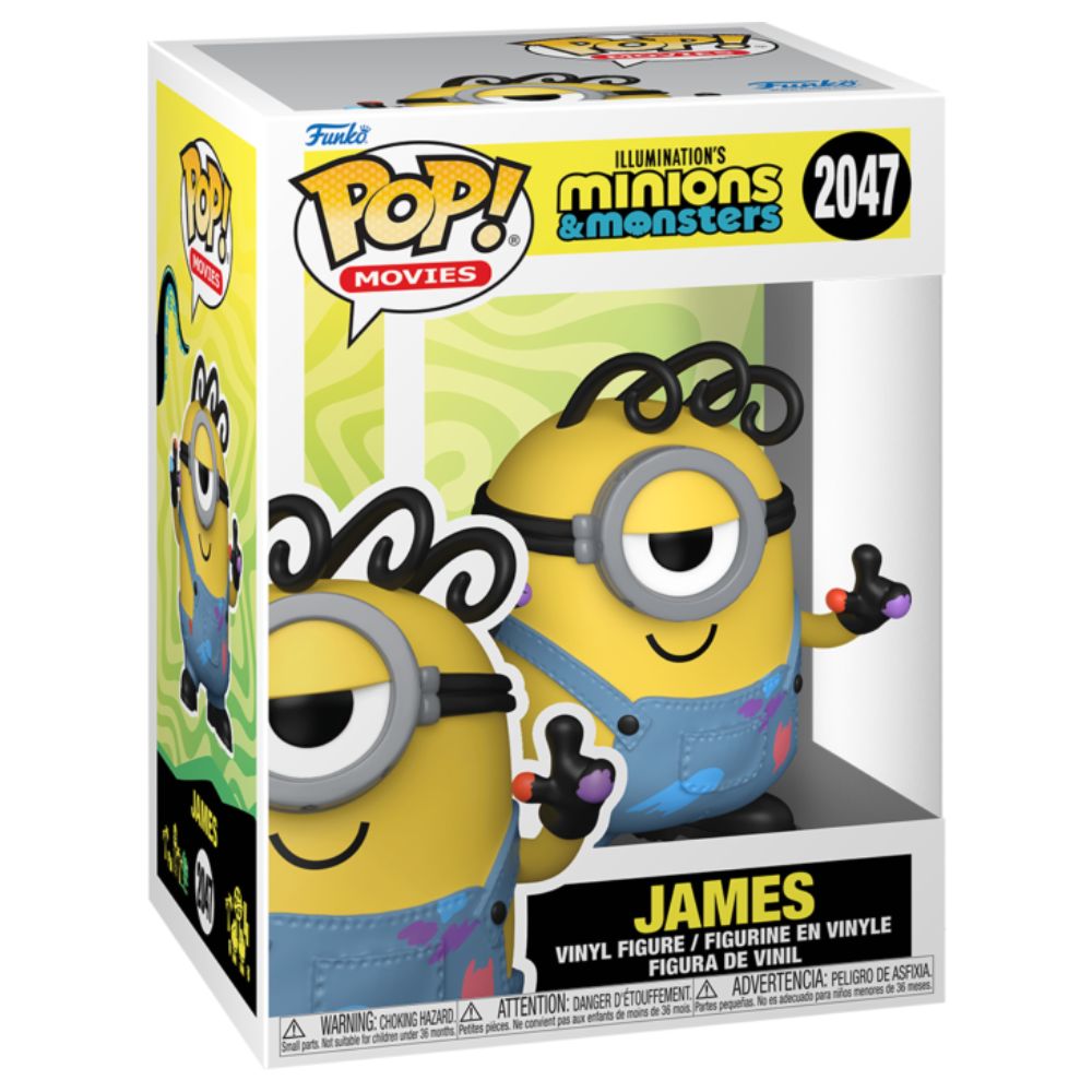 Minions & Monsters - James Pop! Vinyl