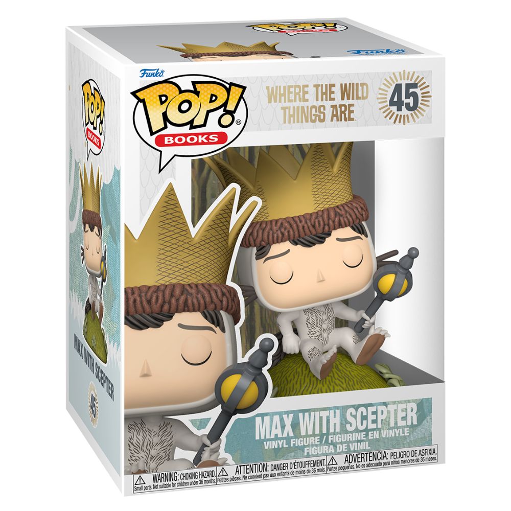 Where the Wild Things Are - Max with Scepter Pop! Premium