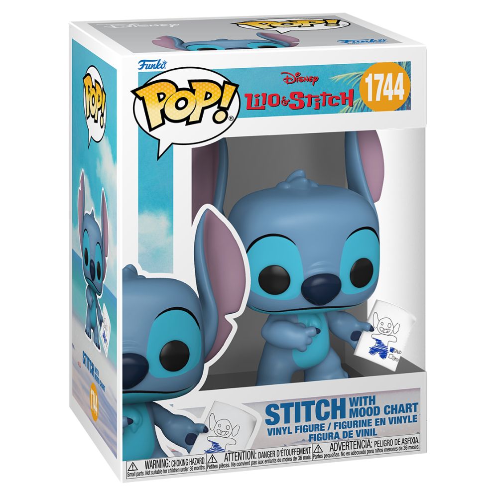 Lilo & Stitch - Stitch with Mood Chart Pop! Vinyl