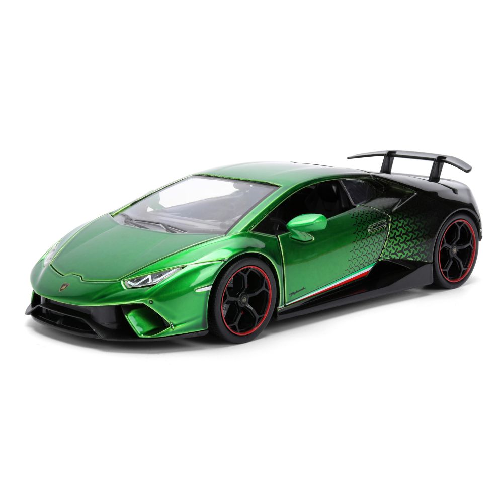 Pink Slips - 1:24 - Lamborghini Huracan (Green) Diecast Vehicle