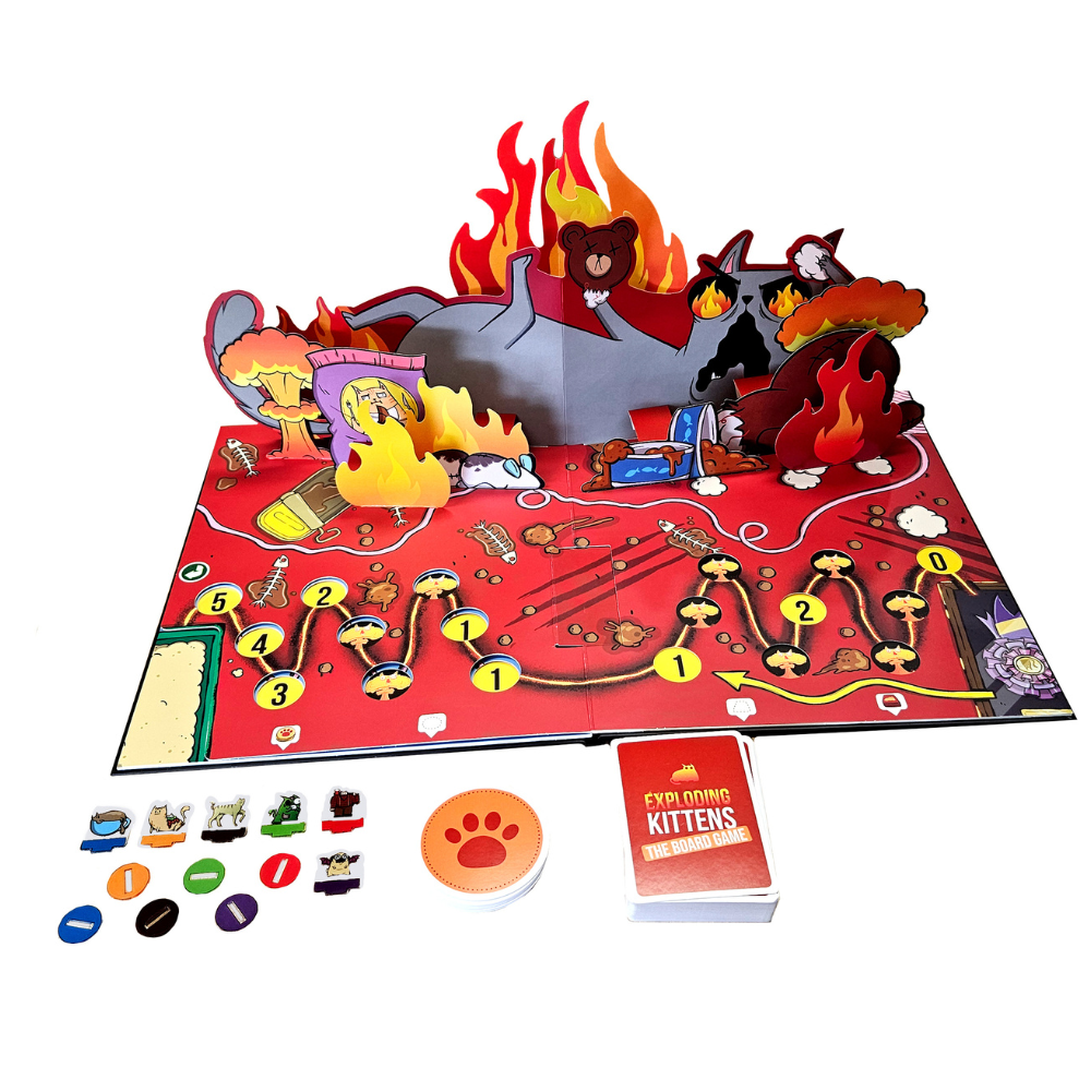 Exploding Kittens The Board Game Super Fan Edition (