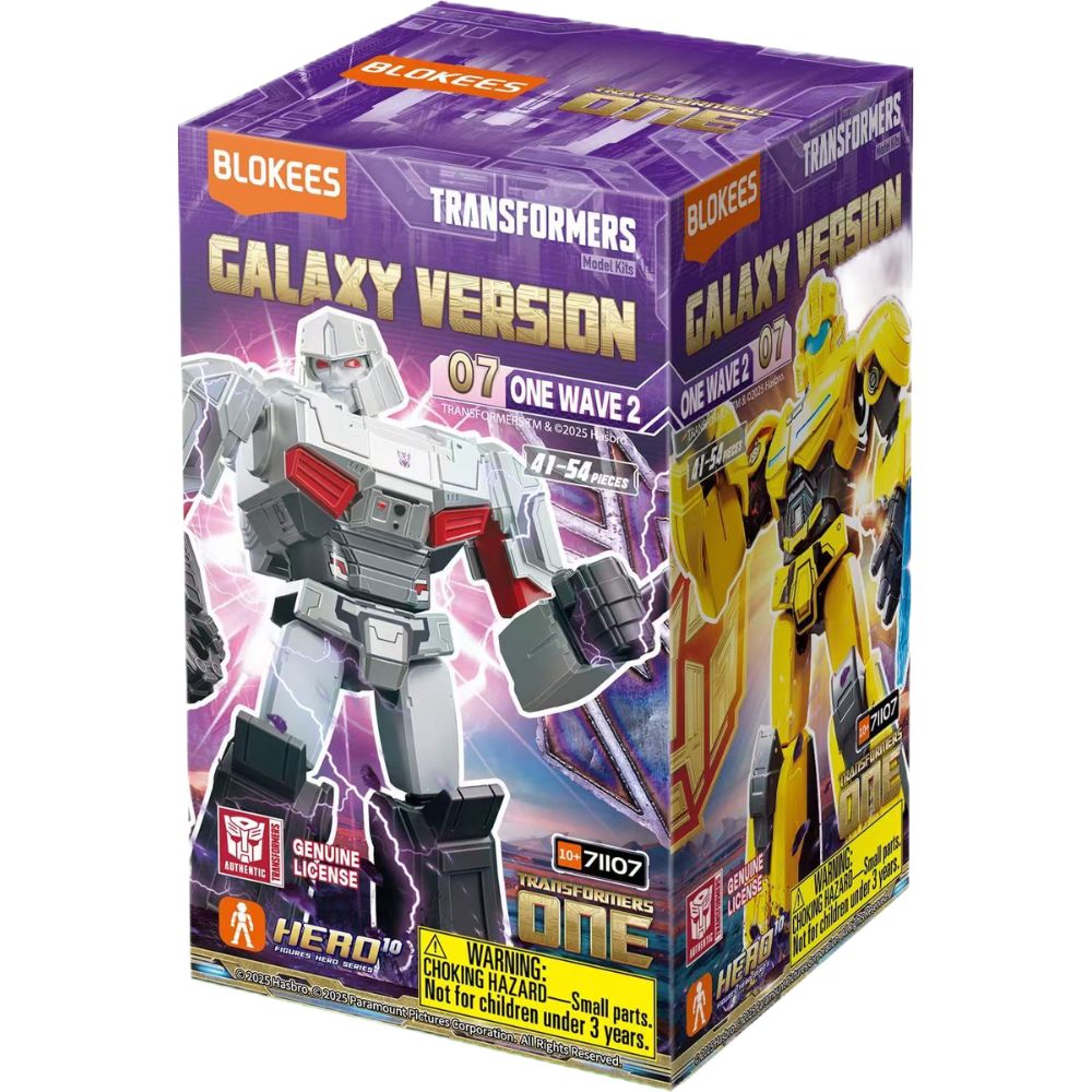 Blokees Figures - Transformers: One - Galaxy Version 07 "Wave 2" Blind Box Display (12 Units)