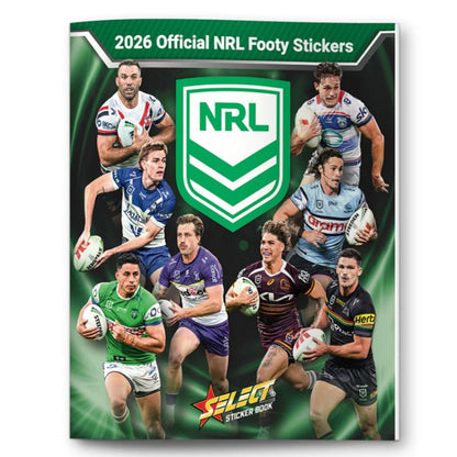 2026 NRL Stickers Book + 5 Packs