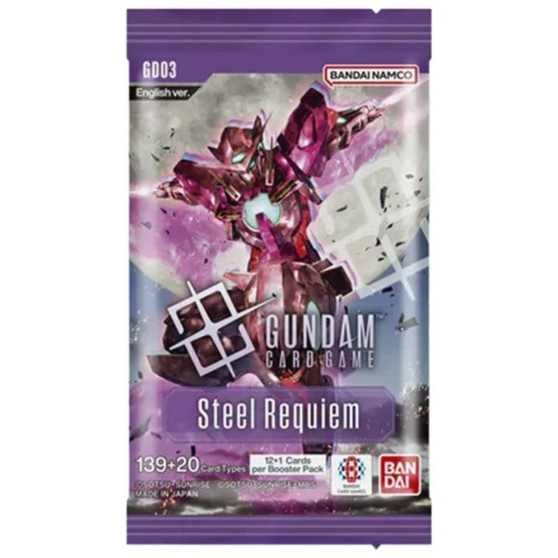 Gundam Card Game: Booster Box – Steel Requiem [GD03]