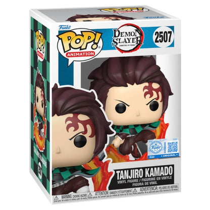 Demon Slayer: Infinity Castle – Tanjiro Kamado (Hinokami Kagura) US Exclusive Pop! Vinyl