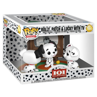 101 Dalmatians (1961) - Rolly, Patch & Lucky with TV Pop! Moment