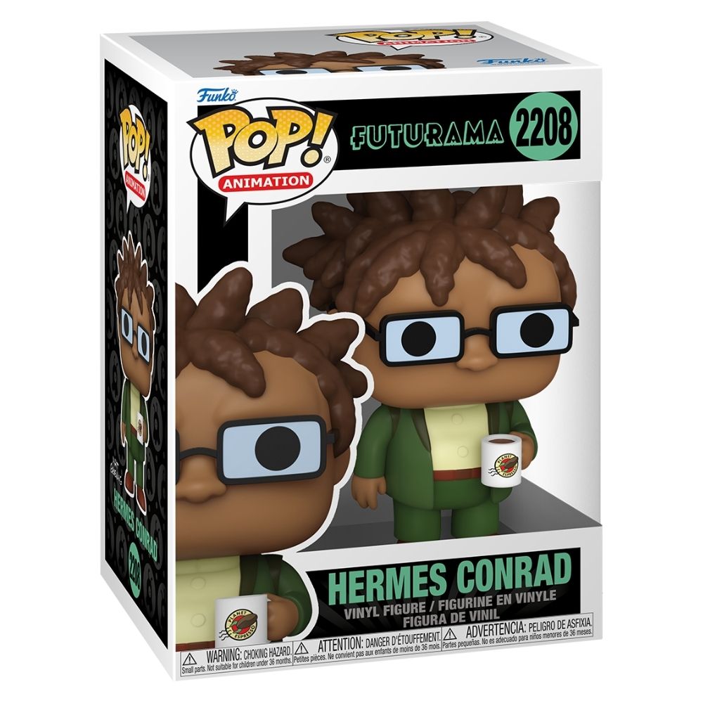 Futurama - Hermes Conrad with Mug Pop! Vinyl