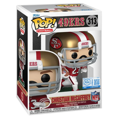 NFL: 49ers - Christian McCaffrey (Throwback) Pop! Vinyl