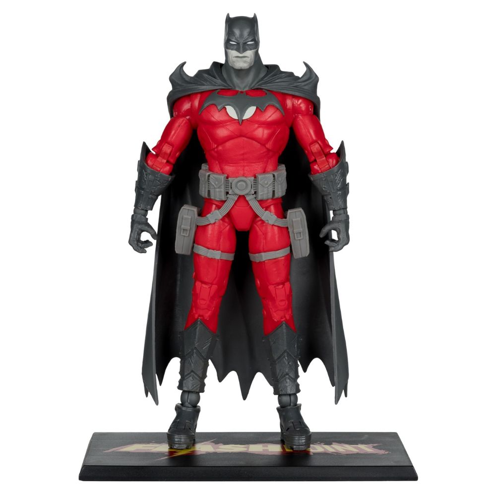 DC Multiverse - Batman Flashpoint/ B & W With Accent (Gold Label) 7 Inch Figure