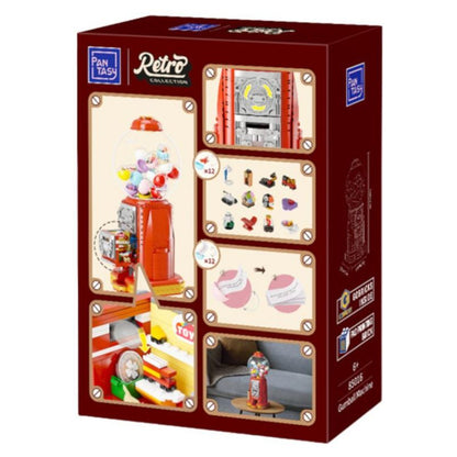 Retro Collection - Gumball Machine Construction Set (892 Piece Kit)