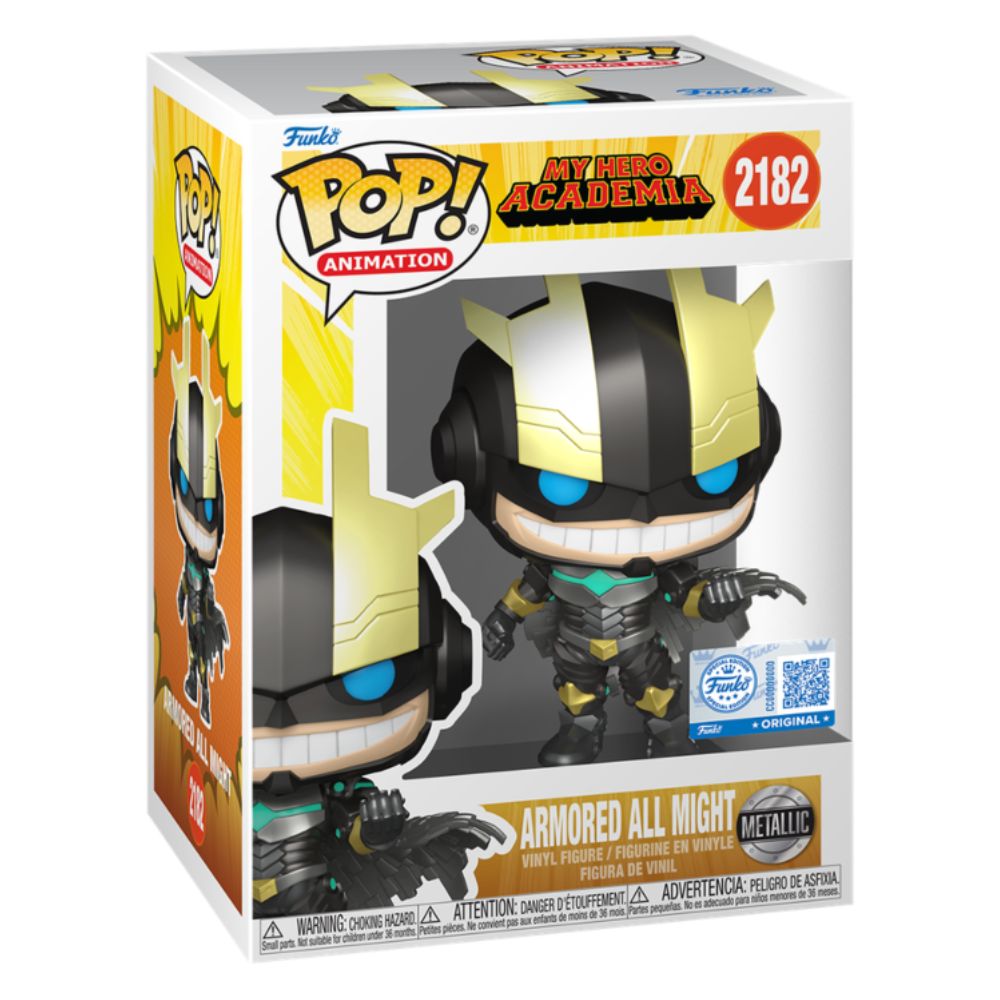 My Hero Academia - Armoured All Might Metallic US Exclusive Pop! Vinyl