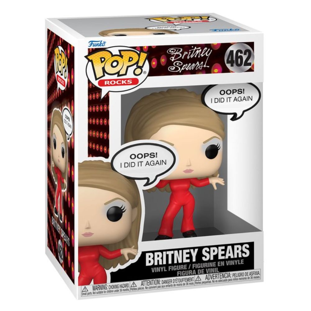 Britney Spears - Britney Spears 'Oops, I Did it Again' Pop! Vinyl